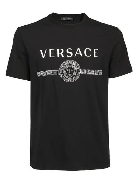 versace collection trend shirt red black white|Versace men t shirt white.